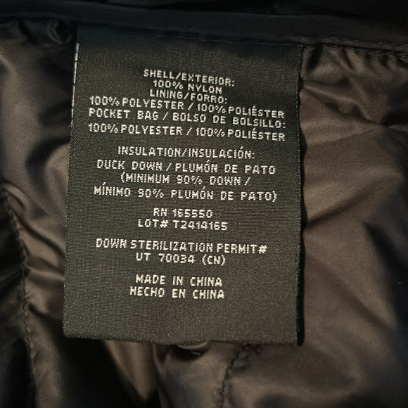 32* Degrees Heat Black Ultra Light Down Puffer Jacket - Picture 7 of 10